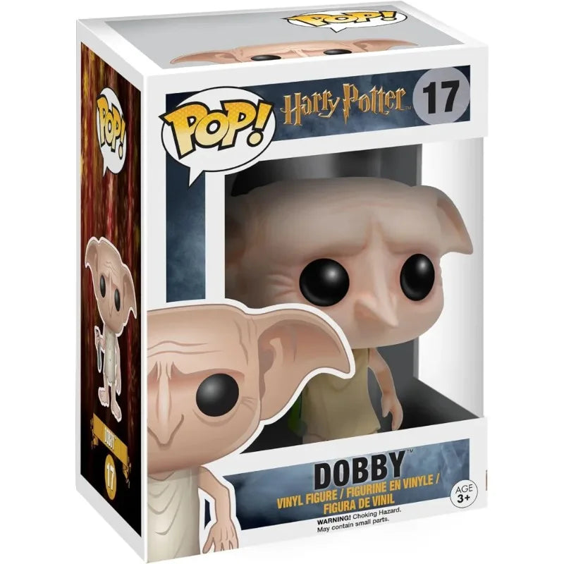FUNKO POP Movies Harry Potter Ron Weasley Dobby Vinyl Action Figure Model Toy Collect Desktop Decoration Adult Kids Gifts