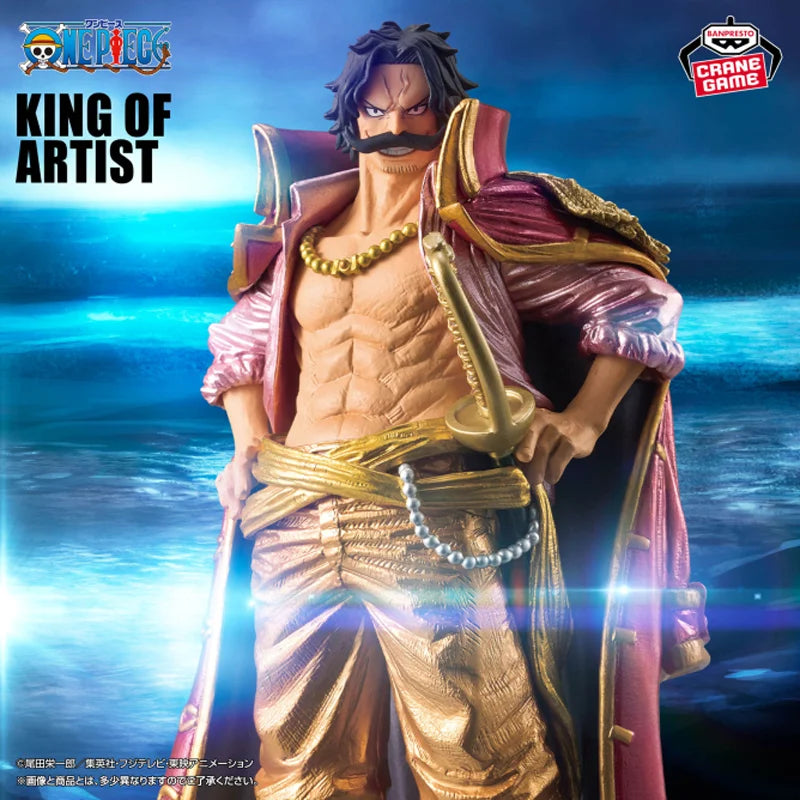 [Genuine] Original Bandai Banpresto One Piece King of Artist Gol.d.roger Special Ver. Anime Figure Model Doll Collector Figurine