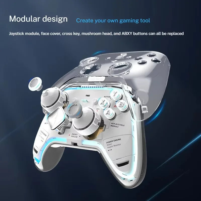 ZD Ultimate Legend Wireless Game Controller 3-Mode 3000+Hz Refresh Rate RGB Custom Switch Compatible with Switch2 PC NS TV Steam