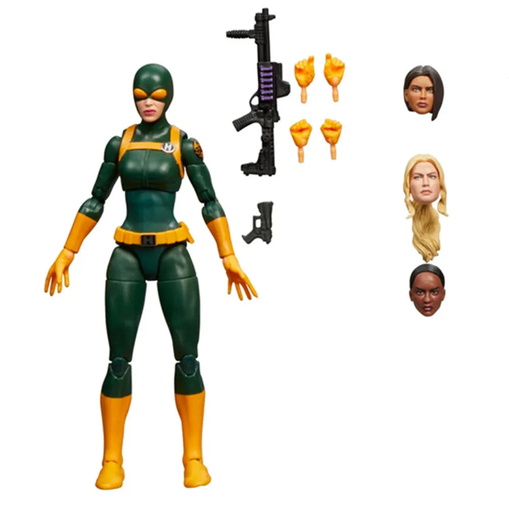 Marvel Legends S.H.I.E.L.D Agent Trooper & Hydra Trooper Exclusive 6" Action Figure SHIELD Hydra Lady Woman Female Troopers Toys