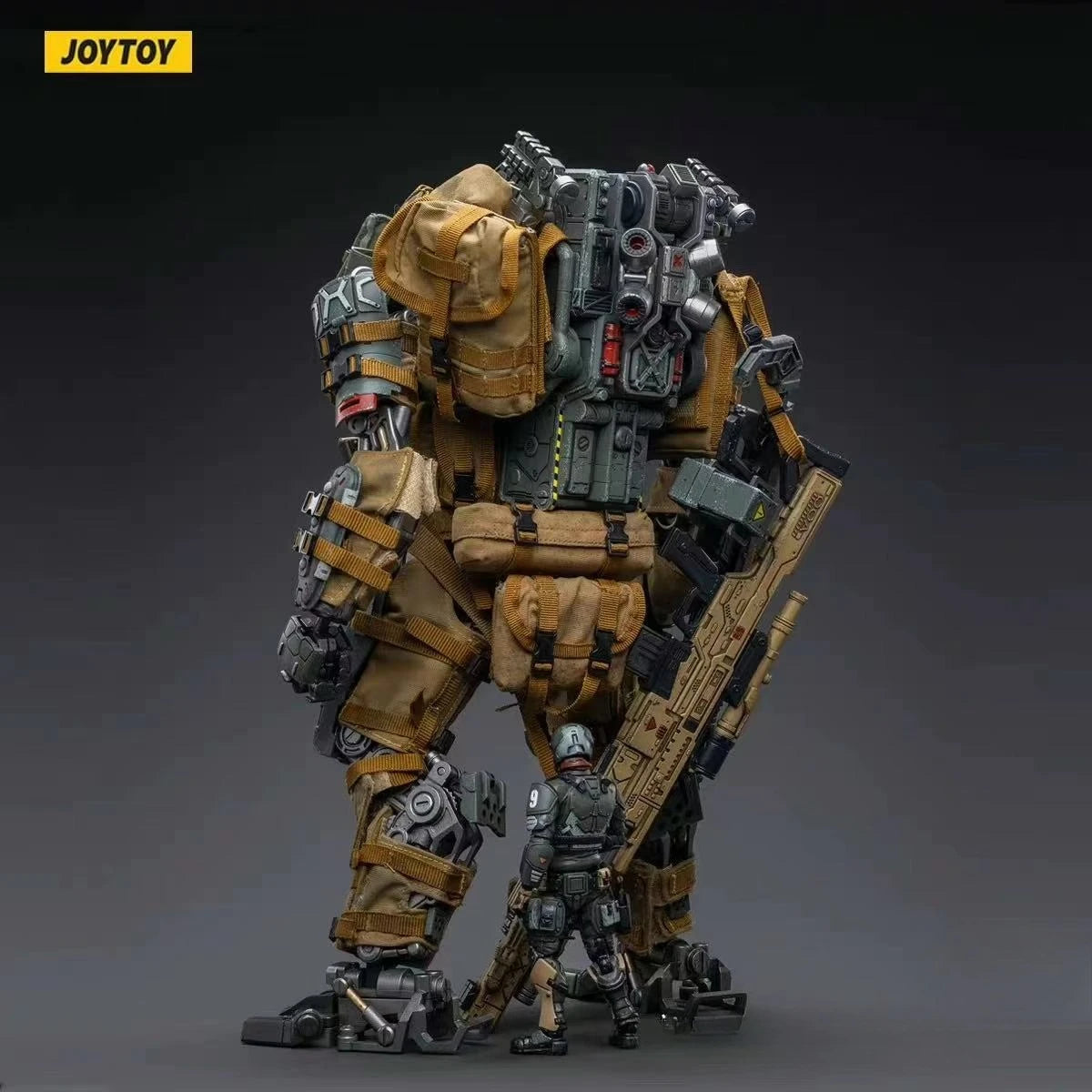 JOYTOY 06 Heavy-mounted assault mecha soldier mecha model 1:18 series 3.75-inch gift toys