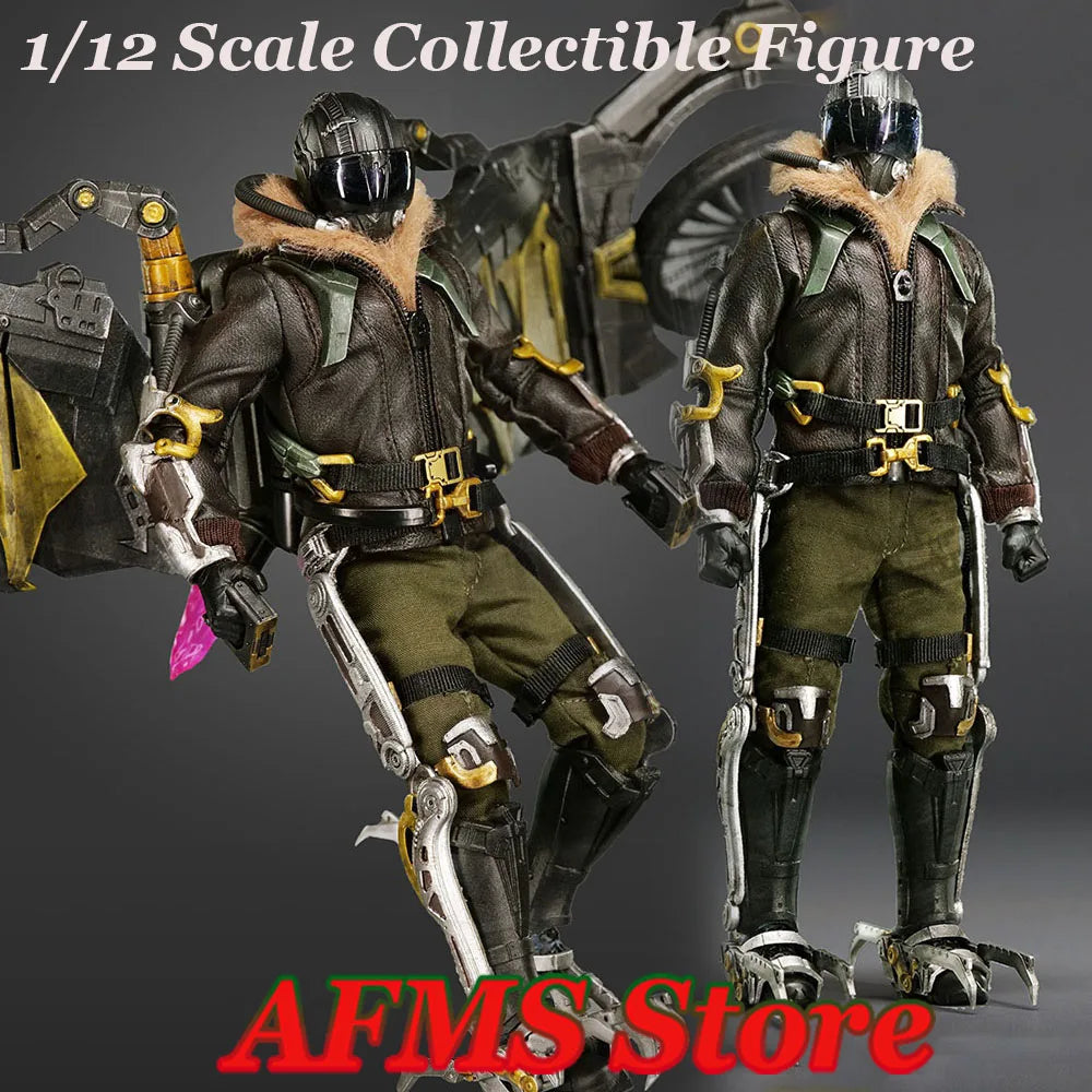 TWTOYS TW2256 1/12 Scale Collectible Figure Vulture Warrior The Amazing Spider-Man Villain Full Set 6Inch Men Soldier Model Toys