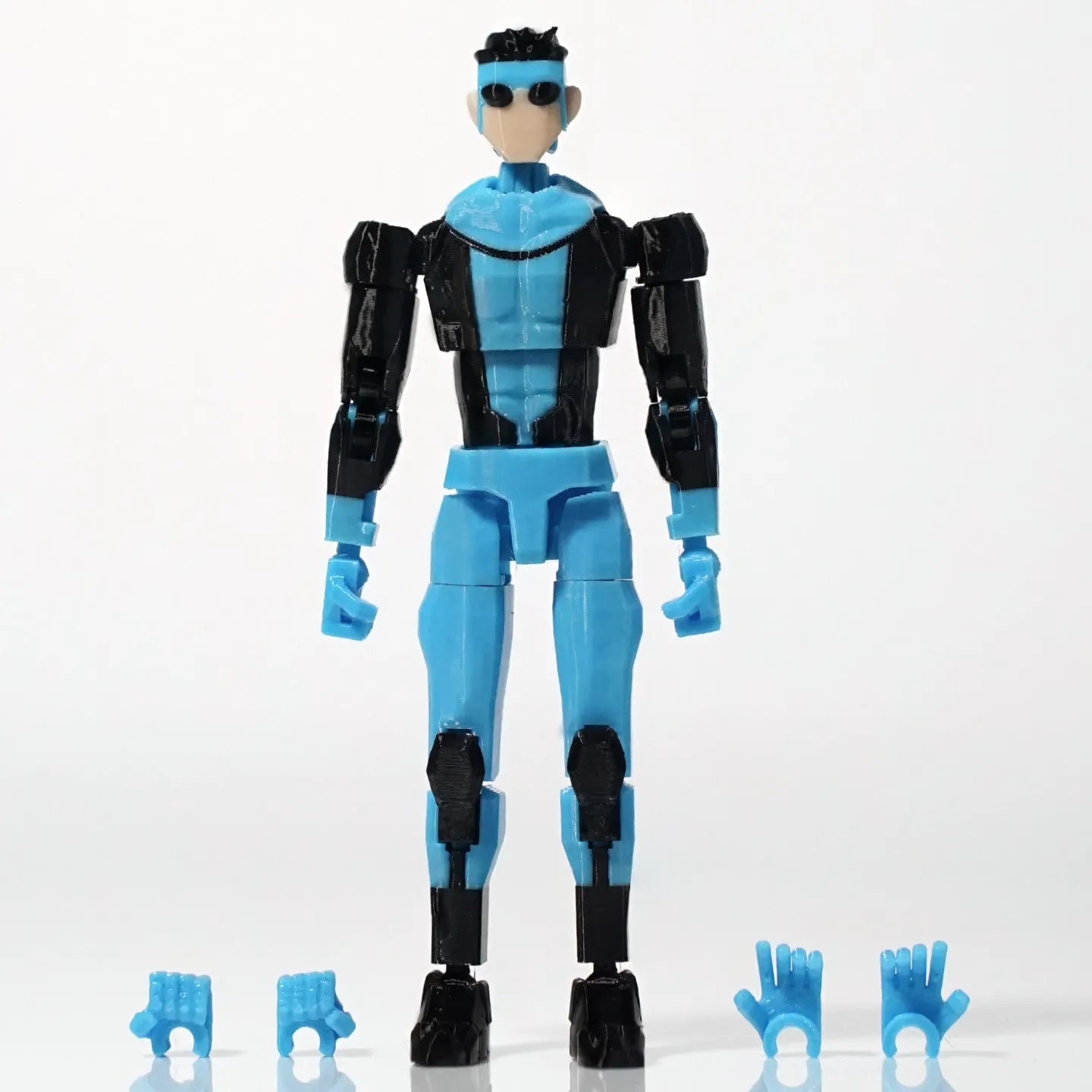 Super 3D 3D Printed Knee Pads Mark No Kneepads Invincible Invincible Boy Dummy13 T13 Multi-Jointed Shapeshift Action Figure Toys