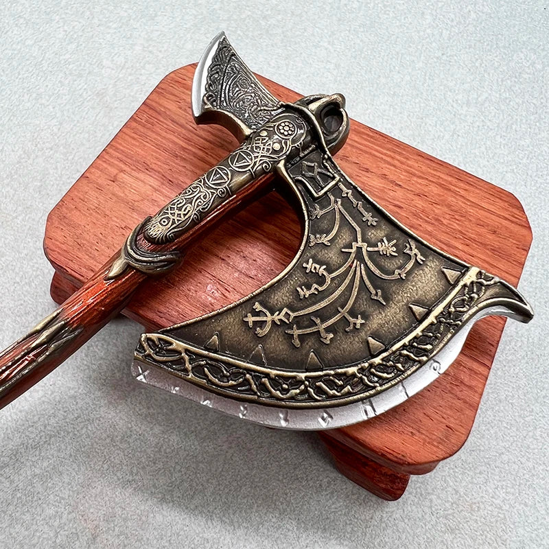 16 см Бог на войната Левиатан брадва Кратос игра реплика метално оръжие модел колекционерска декорация 1:6 екшън фигурка аксесоар играчка момчета