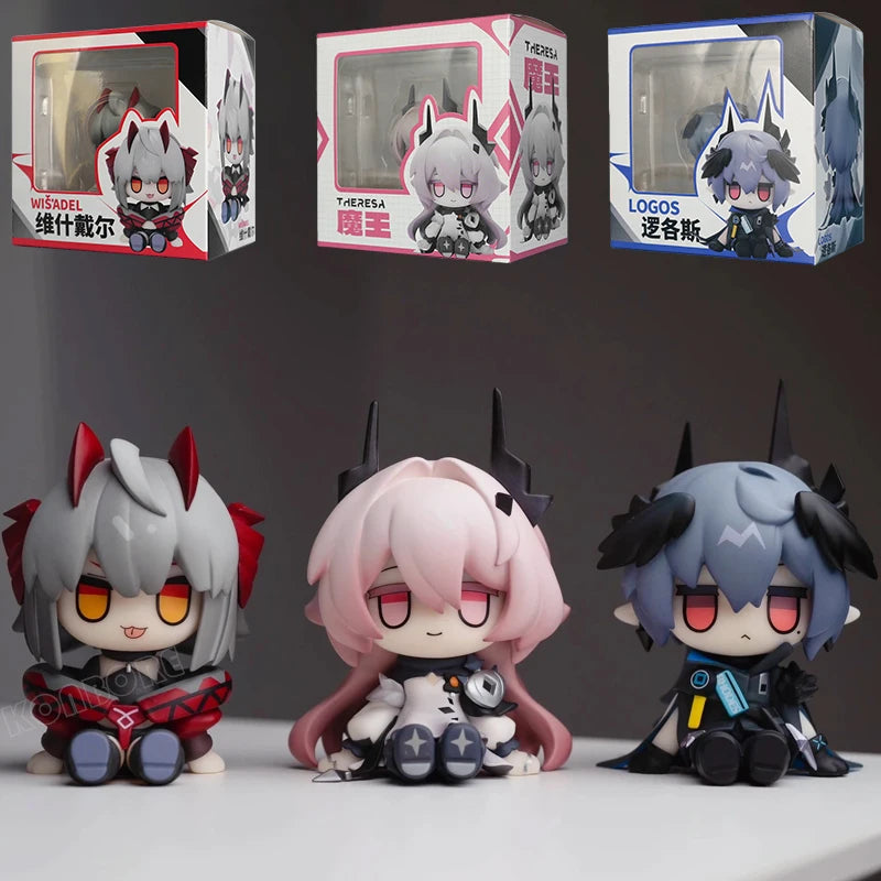 20cm Arknights Halloween Suzuran Anime Figure Amiya/Rosmontis Action Figure Lappland/Texas/Vulpisfoglia Figurine Model Doll Toys