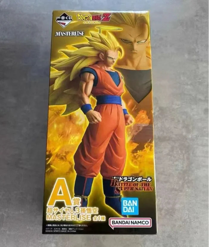 100%original Genuine Bandai Spirits Ichiban Kuji Son Goku SSJ3 (A Prize) Anime Figure Model Decoration Character Collection Toy