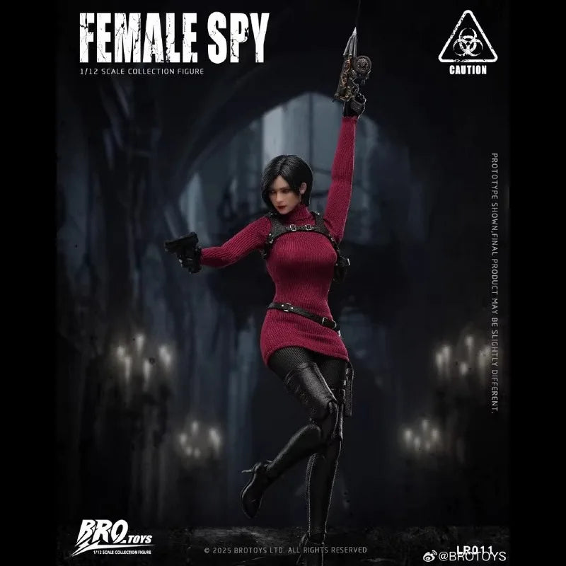 【IN STOCK 】Original BROTOYS 1/12 Female Spy Doll - Aunt Wang - A Very Attractive Figure - Toy Gift Collection