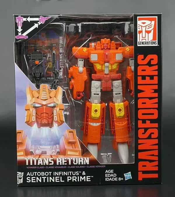 In Stock Original Hasbro Transformers Generations Autobot Infinitus Sentinel Prime Voyager Class Super Action Figure
