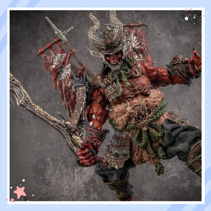 Maestro Union 1/12 Shuten Doji Articulated Action Figure Oni Samurai Collectible Model Toy For Anime Action Figure Collectors