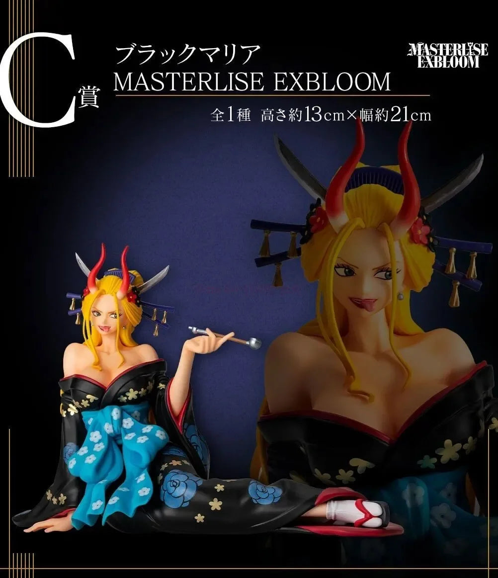 Bandai Original One Piece Ichiban Kuji Ex Collection Black Maria Anime Figures Toys Collections Cool Toys Models Limited Gifts