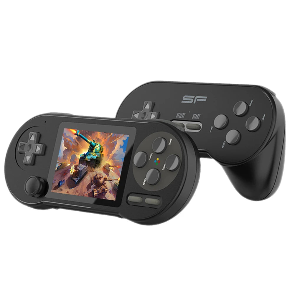 3 Inch Handheld Game Console With Rocker Classic Game Console Player Comfortable Grip Type-C Charging Birthday Gift for Children