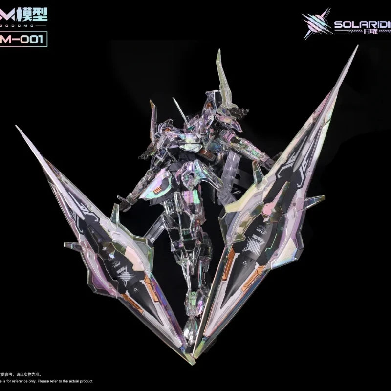 GM-001 Solardian 1/72 EVA Color Assembly Model Kit Action Figures Holographic Mecha Collectible Toy Desktop Ornament Boy Gifts