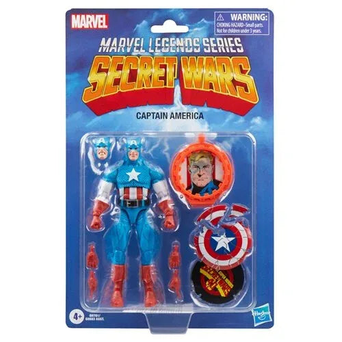 In Stock Us Version 1/12 Ml Marvel Legends Secret Wars Wolverine Captain America Iron Man Action Figure Pvc Model Toys Boy Gift