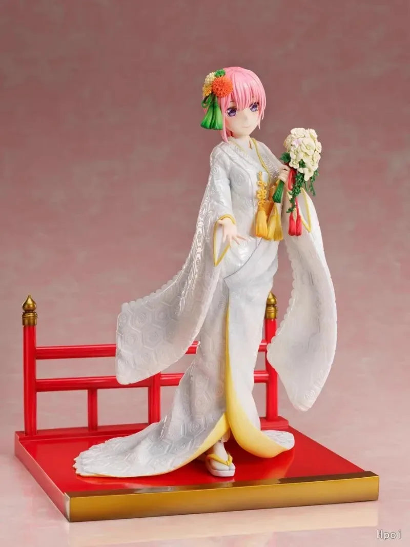Genuine The Quintessential Quintuplets Nakano Ichika Shi Ro Mu Ku PVC Action Figure Anime Figure collectible Model Toy Doll Gift
