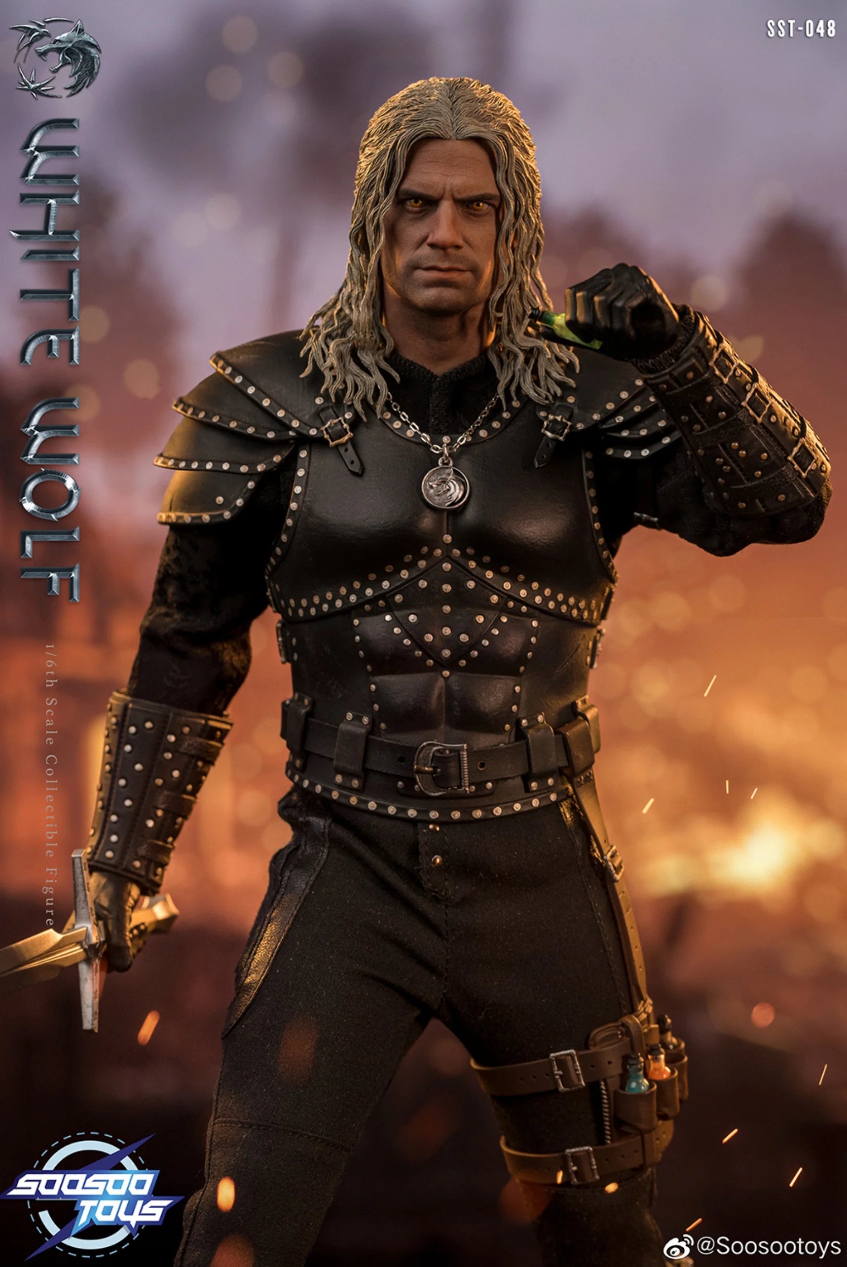 Soosootoys 1/6 SST048 White Wolf Henry Action Figure Collection