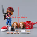 NECA Chucky TV-Serie Ultimate Chucky Holiday Edition 7 Zoll große Actionfigur