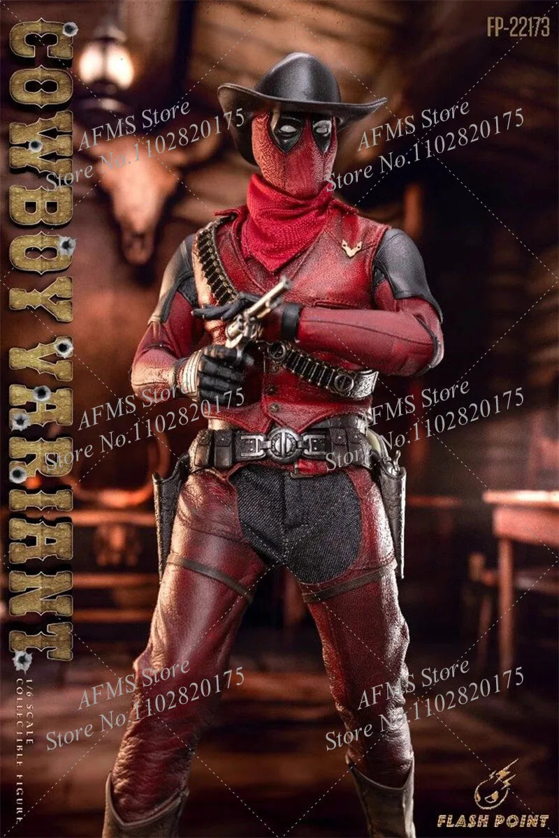 FP-22173 1/6 Scale Collectible Figure Cowboy Variant Deadpool‌ Full Set 12Inch Action Figure Men Soldier Model Toys Doll