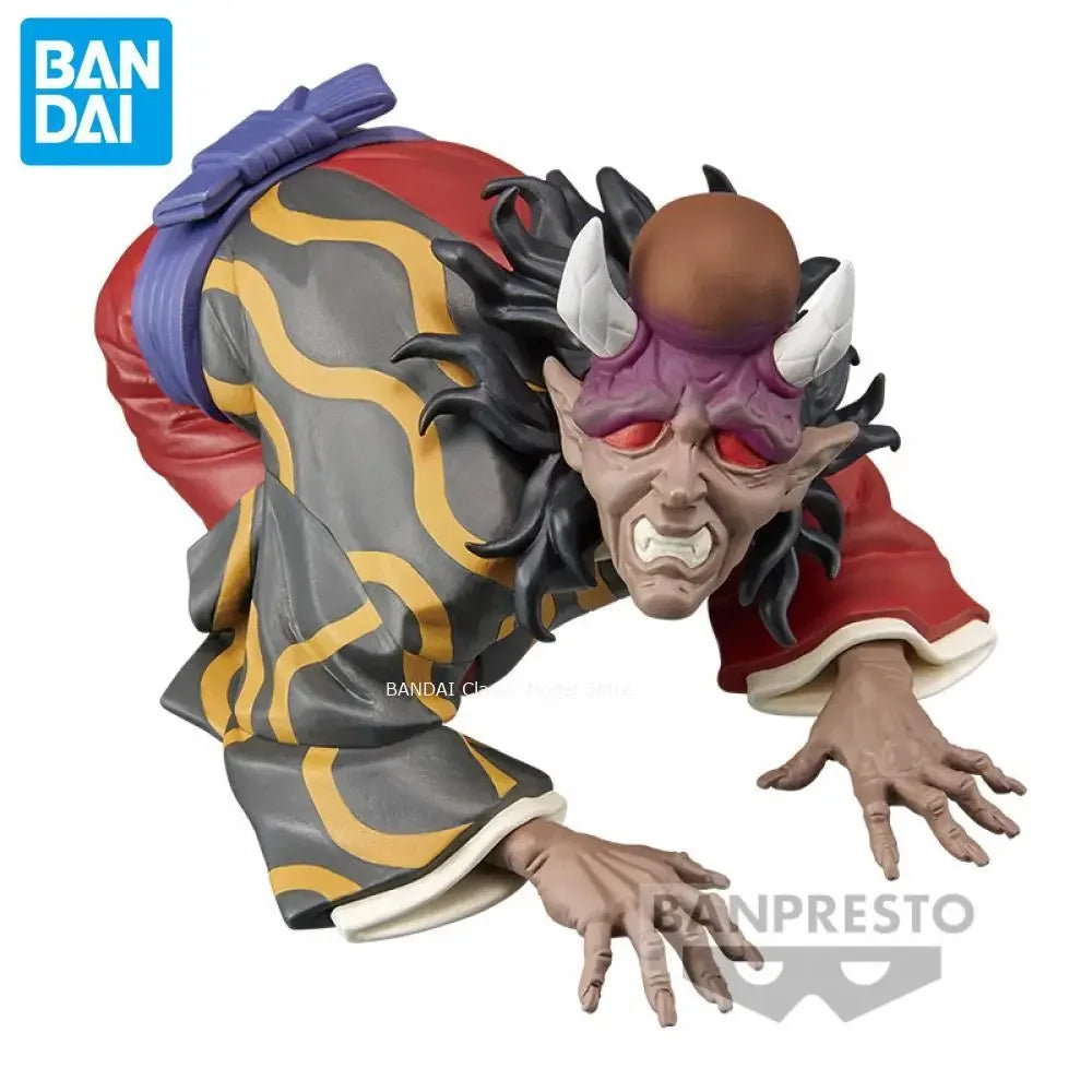Genuine Official Original Bandai Banpresto Demon Slayer: Kimetsu No Yaiba Hantengu Gyokko Zohakuten Anime Collectible Model