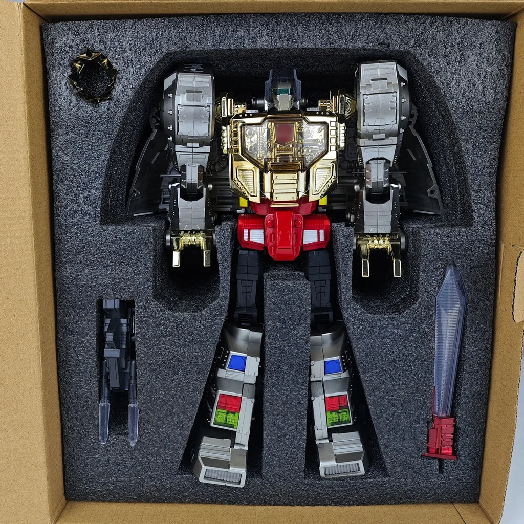 【In Stock】Transformed Toys MP-08 Enlarged Version Metallic KO Version Steel Cable Moving Humanoid Toy 29cm Gift
