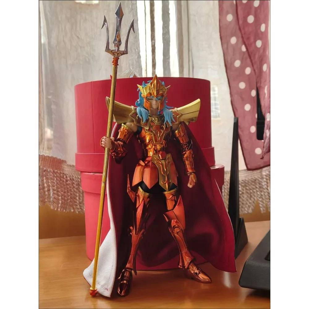 in Stock JM.MST Saint Seiya Myth Cloth EXM/EX Metal Poseidon with Casual Wear Gold Knights The Zodiac Anime Action Figure Toys