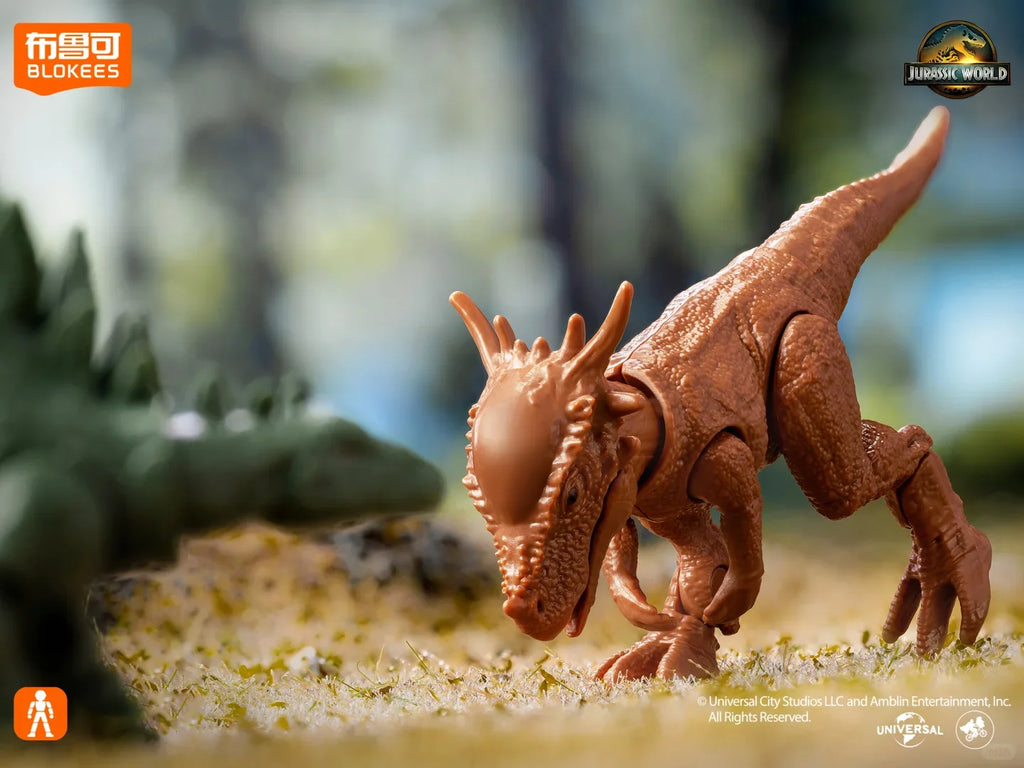 Original Blokees Jurassic World Terraventure Series Vol.1 Blind Box Action Figures Tyrannosaurus Peripheral Collection Boy Gift