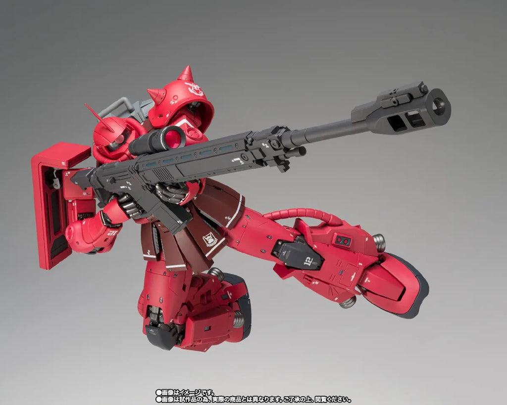 In Stock Genuine BANDAI GUNDAM FIX FIGURATION METAL COMPOSITE MS-06R-1A High Mobility Type Zaku 2 Figure Anime Action Model Toy