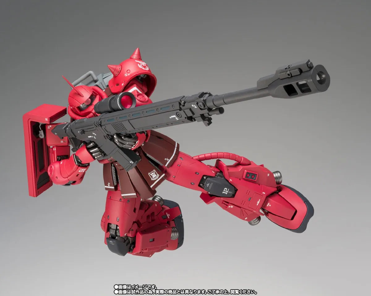 In Stock Genuine BANDAI GUNDAM FIX FIGURATION METAL COMPOSITE MS-06R-1A High Mobility Type Zaku 2 Figure Anime Action Model Toy