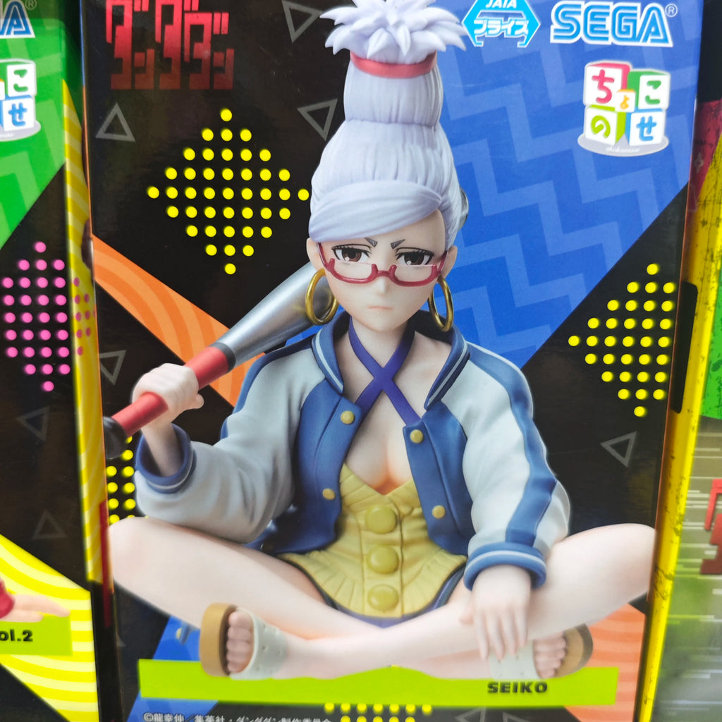 Banpresto DAN DA DAN Evil Eye Anime MOMO & Elkaren & Seiko Action Figures Model Figurine Original Figuart Decoration Collection
