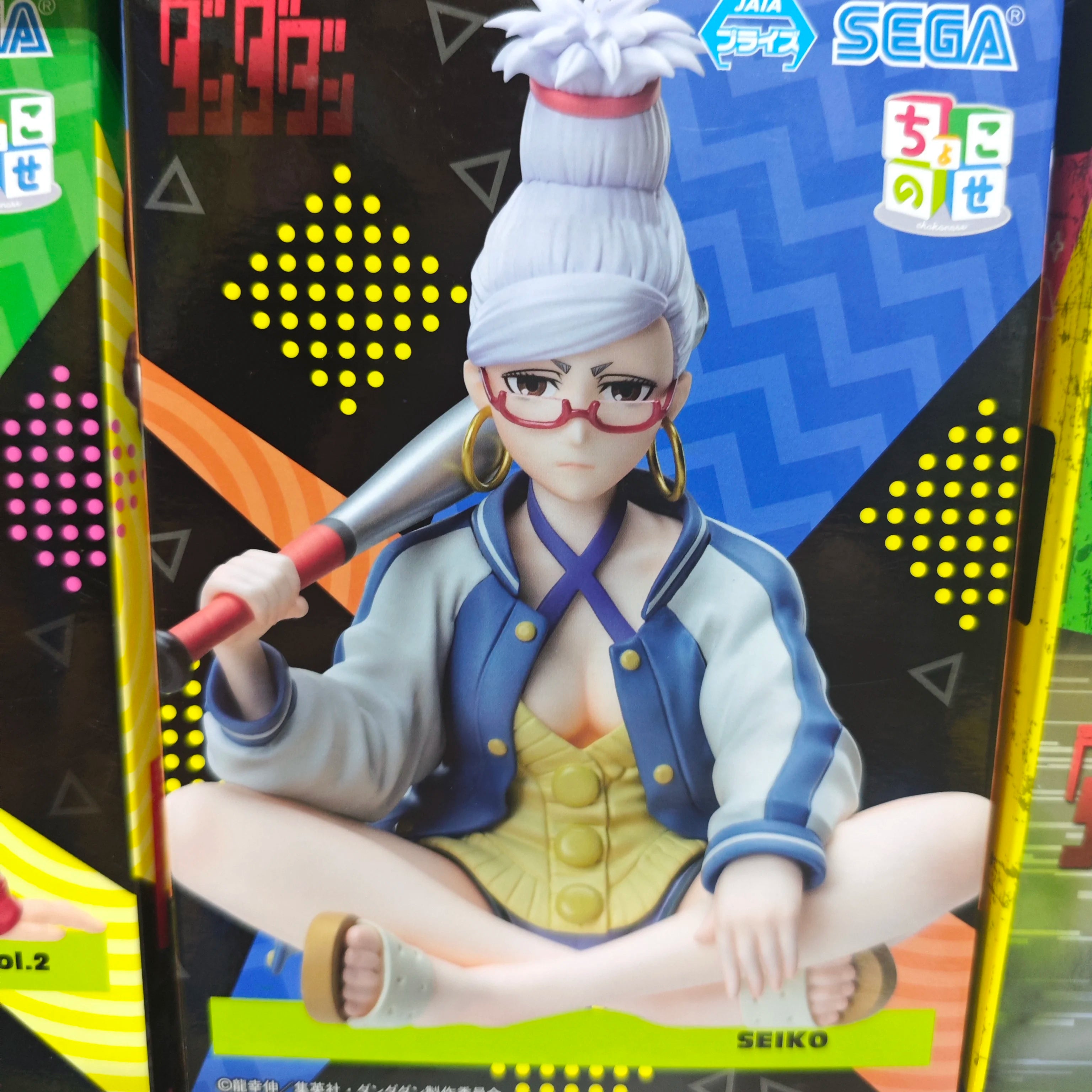 Banpresto DAN DA DAN Evil Eye Anime MOMO & Elkaren & Seiko Action Figures Model Figurine Original Figuart Decoration Collection