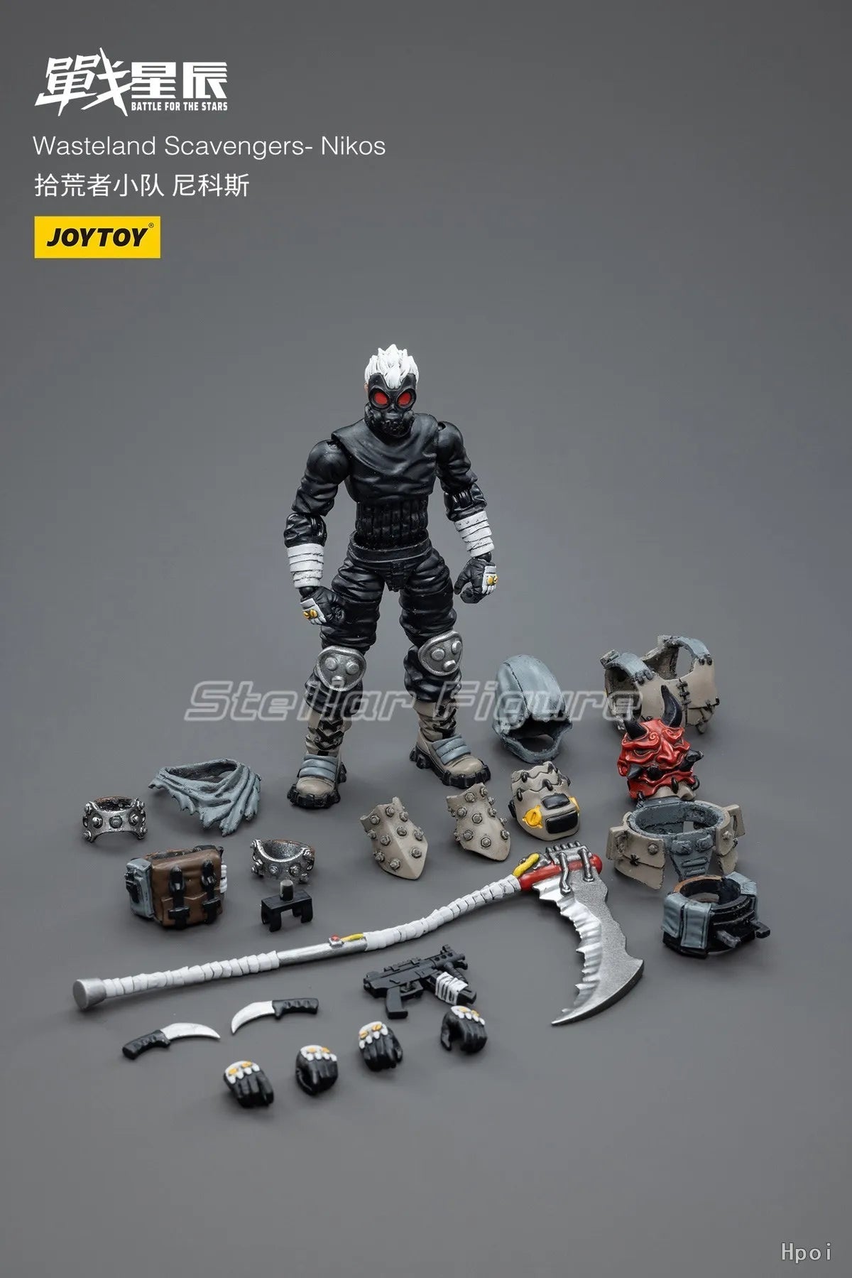 【SF】JOYTOY 1/18 Action Figure Wasteland Scavengers-Nikos Lendal Simeon- Spud 3PCS Model Toys Gifts Collection Ornaments