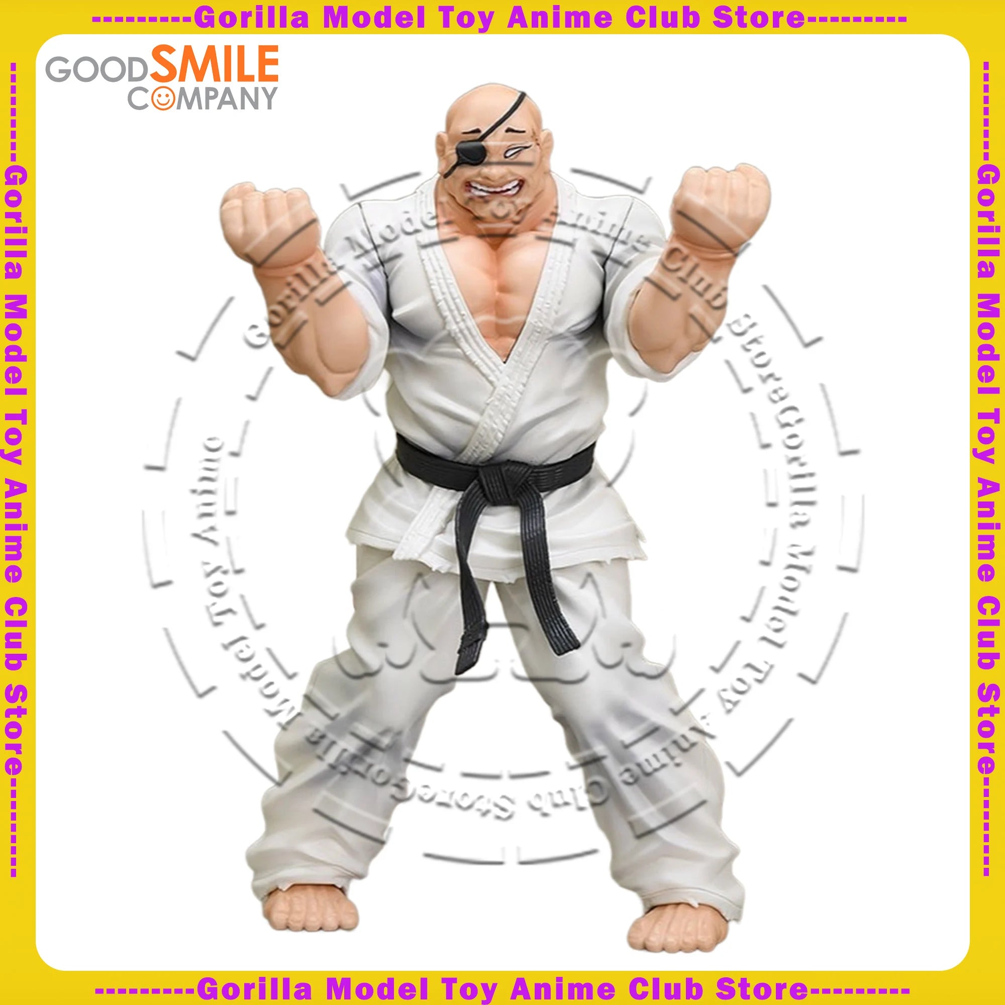 In Stock Original Genuine GSC Pop Up Parade Baki Doppo Orochi Figure Anime Martial Arts Statue Collectible Toys Gift 175mm