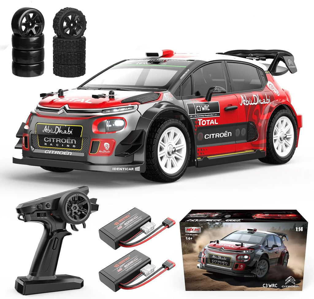 MJX Hyper Go 14303 1/14 4WD RC Дрифт Кола 65 км/ч Безчеткова 2.4G Кола с дистанционно управление 4WD Офроуд Високоскоростни RC Колички Камион Играчки