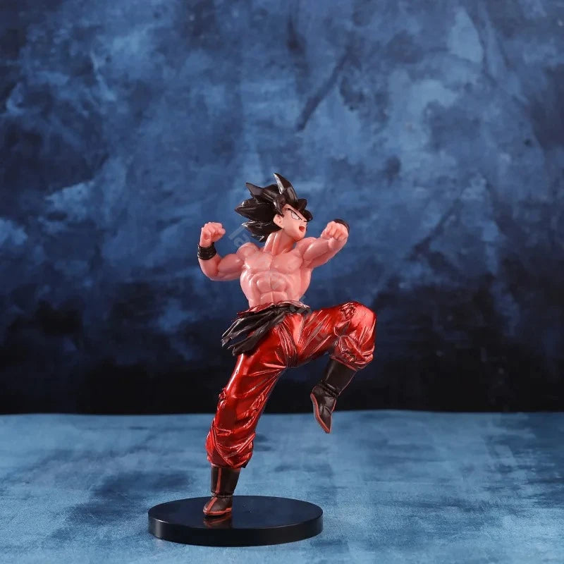Dragon Ball Z Blood of Saiyan BOS SP10 Kaiwang Fist Son Goku Action Figure PVC Collection Model Classic Ornaments Toy Gift