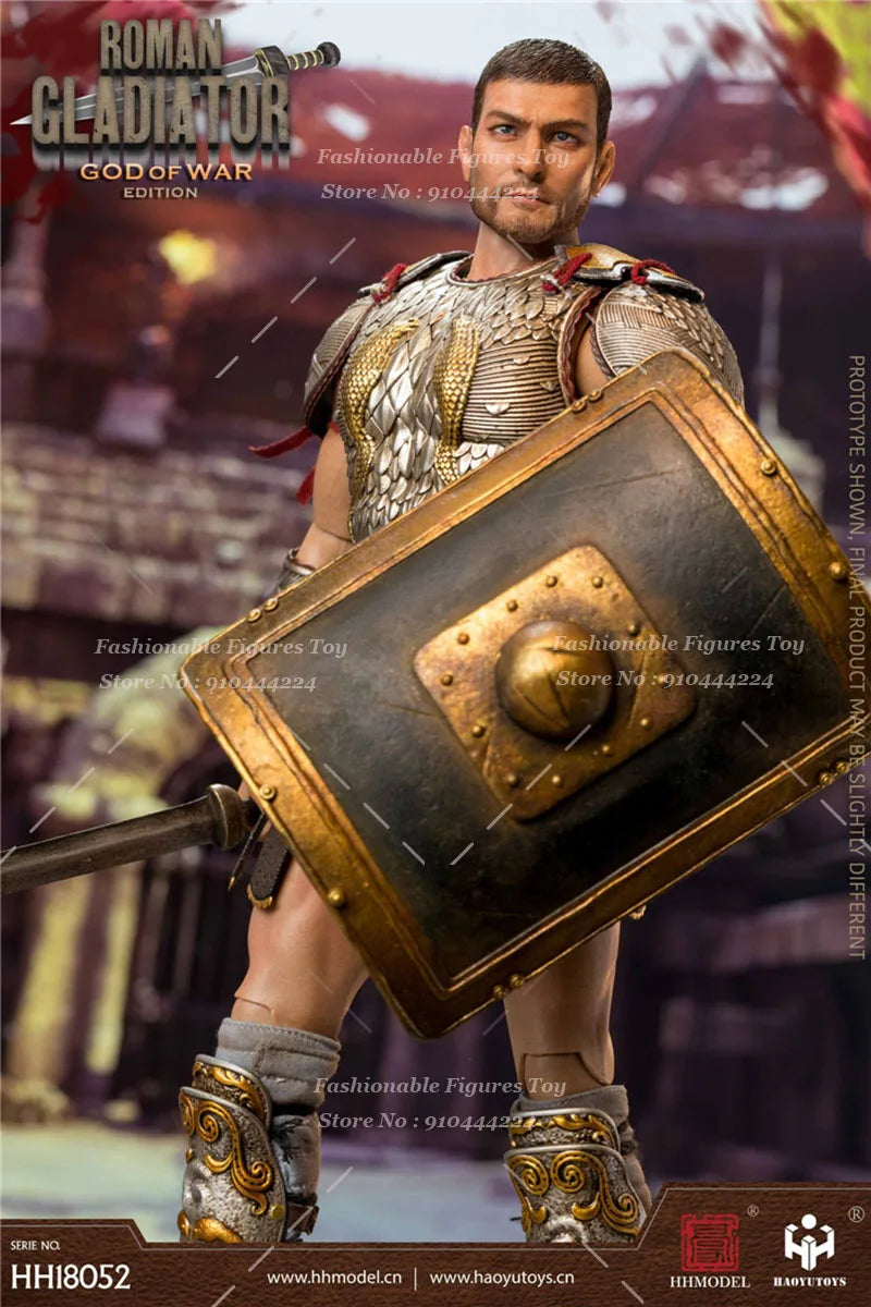 HHMODEL&HAOYUTOYS HH18052 1/6 ‌Imperial Legion Series Roman Gladiator God of War Edition 12Inch Full Set Action Figure Soldier