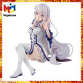 In Stock Original Genuine MegaHouse Palm-Sized Figure Re:ZERO Emilia Non PVC ABS Collectible
