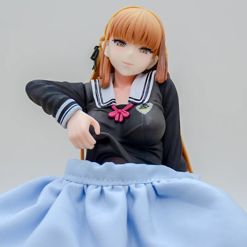 18cm Original Daiki Kougyou Shuria-chan Anime Girl Figure Akari Chan illustration by Jakudenpa Action Figure Model Doll Toy Gift