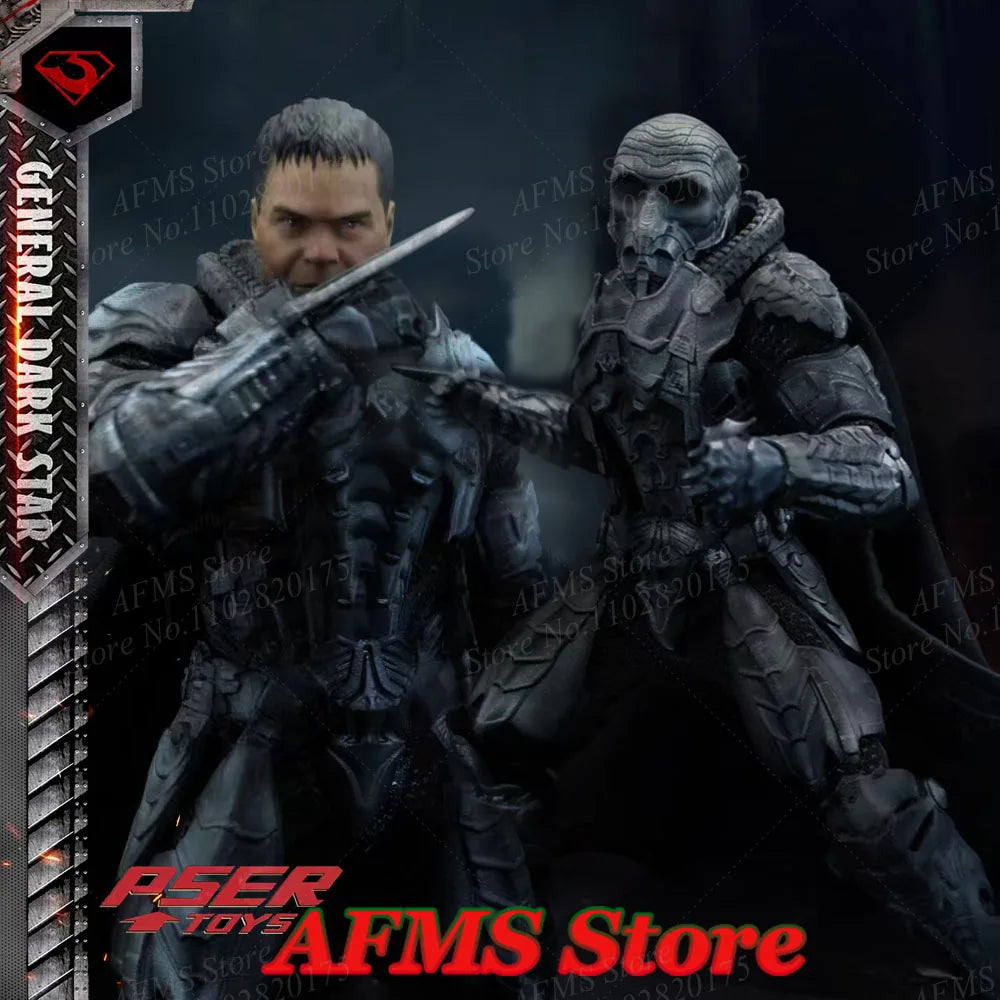 PSERTOYS 1/12 Scale Collectible Figure Krypton Dru-Zod General Zod Adventure Comics Military Commander 6" Action Figure Model