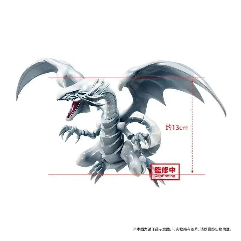 Original Bandai Yu-Gi-Oh! Duel Monsters Rote Augen Schwarzer Drache Anime Figur Sammlung Ornamente Figur Spielzeug Geschenk 13cm