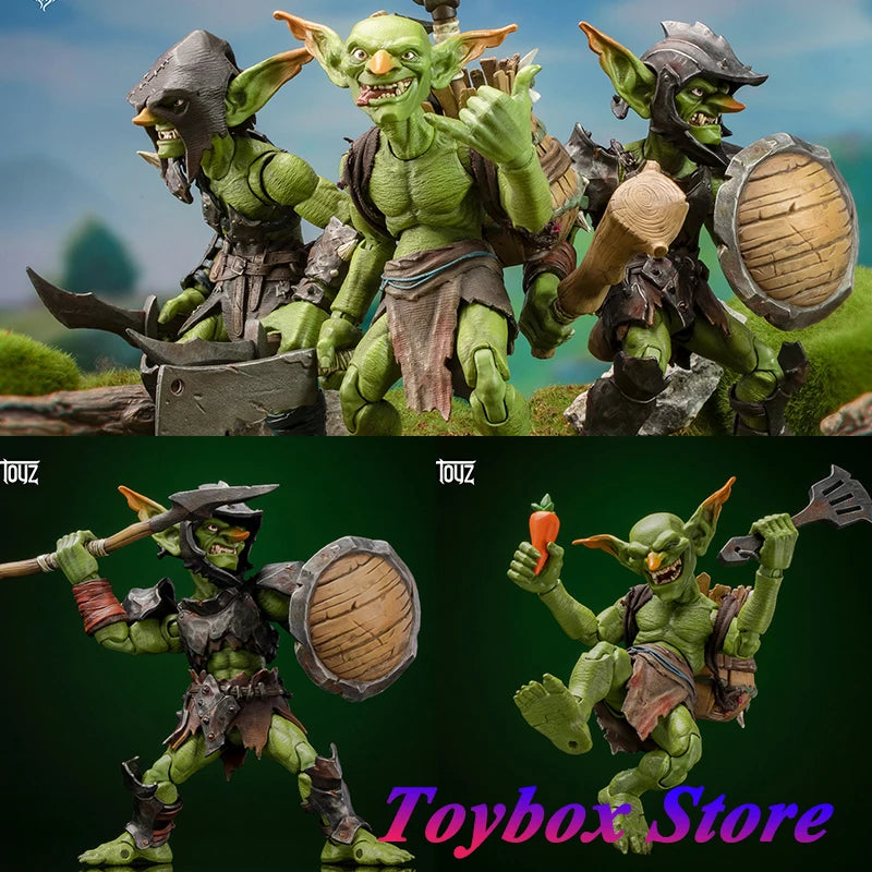 Metytoyz Adventure World 1/12 Forest Exploration Team Goblin Butcher Thief Warrior Mini 6inch Monster Action Figure Collection