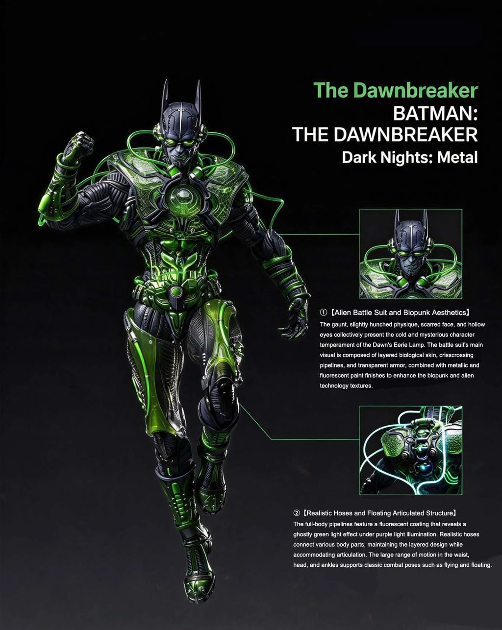 [In Stock] INART Action "Dark Nights: Metal" The Devastator 1/12 Action Figure Dark Multiverse Collectible Movable Model Gift