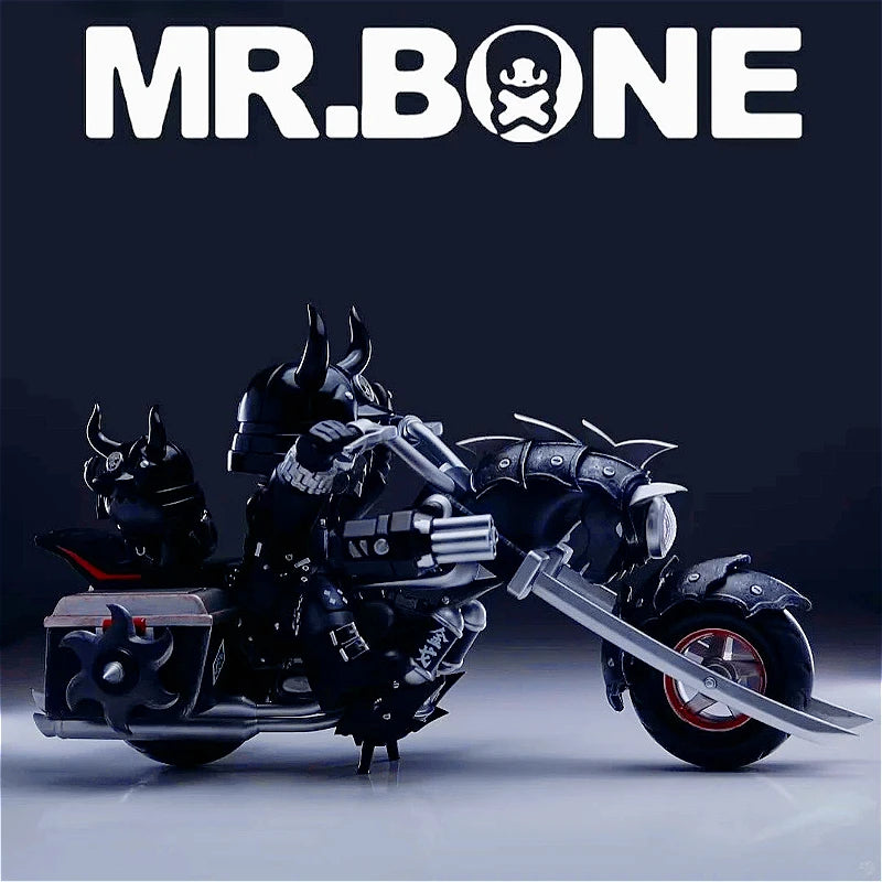 Mr.BONE Wind Gallop Warrior Limited Series Cool Exquisite Action Figure Cute Desktop Model Cartoon Toys Decor Collectible Gifts