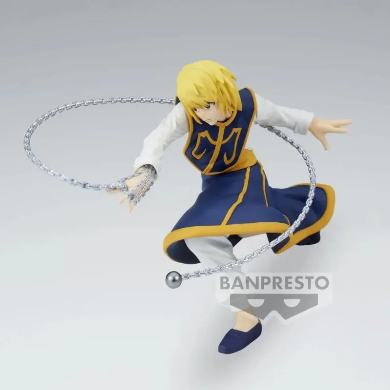Original BANDAI Banpresto HUNTER HUNTER VIBRATION STARS Kurapika Anime Figures Action In Stock  Model Collect Toys Gifts WY