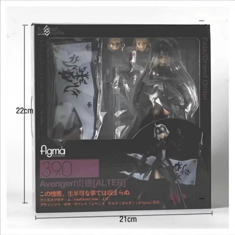 Figma366 Joan of Arc Movable Humanoid Action Figure Fate/Grand Order Ruler Collectible Model Office Figurine Birthday Gift