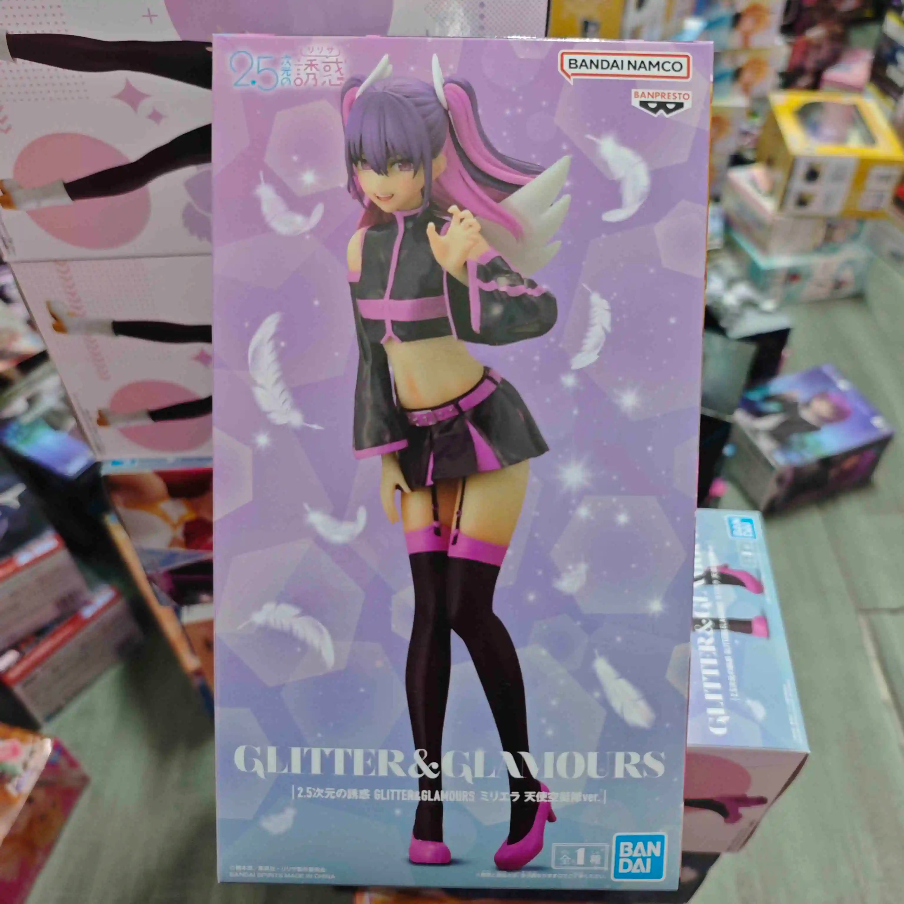 Bearpanda Bunny Girl Asanagi Rin Xiya 3D Crystal Eye Temperature Paint Kawaii Garage Kit Creative Scene Models Classic Anime Toy