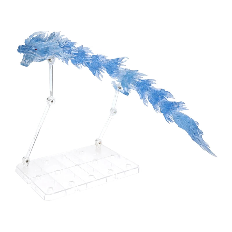 Shenron Action Figure Special Impact Effect Lightning Flame Explosion DIY Assembly Display Bracket Model Decoration Toy Gifts