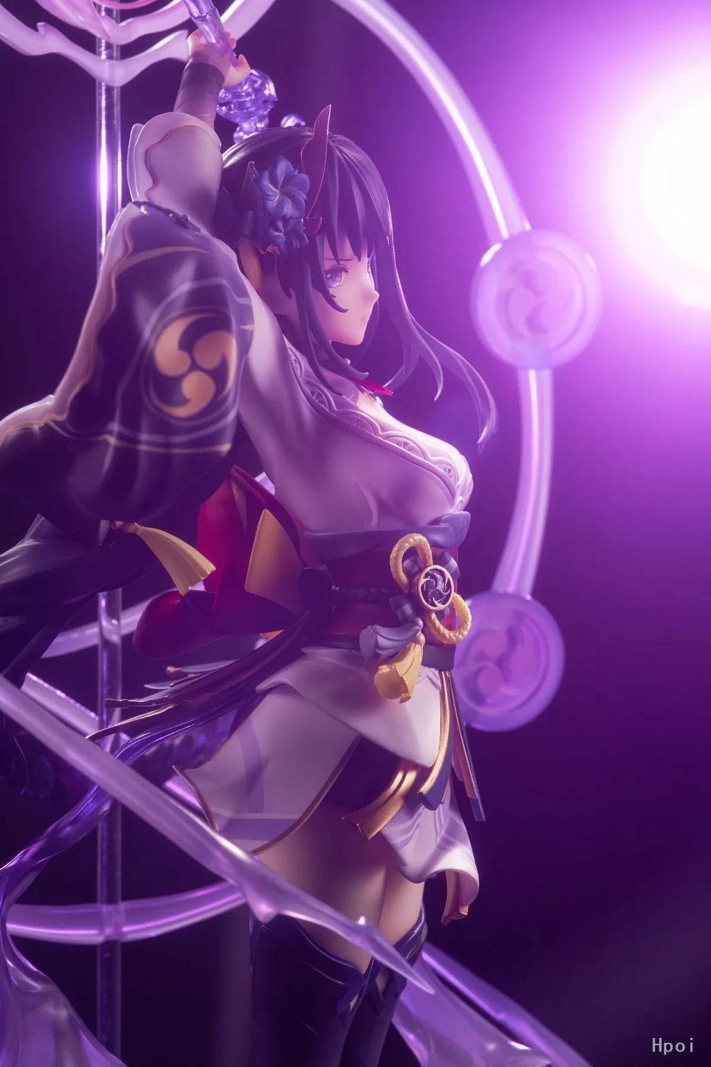 23CM Anime Game Genshin Impact Raiden Shogun Figure Cute Cool Anime Model Toys Gifts Collection Action Figure  Ornaments PVC