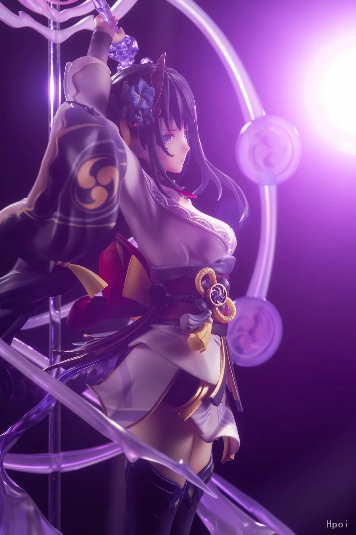 23CM Anime Game Genshin Impact Raiden Shogun Figure Cute Cool Anime Model Toys Gifts Collection Action Figure  Ornaments PVC