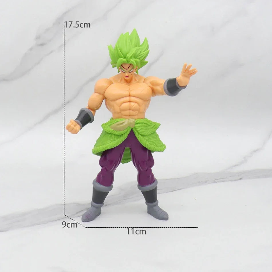 Dragon Ball Anime Handmade Bejita Classic Desktop Decoration Super Saiyan Series Handmade PVC Model Ornament Anime Periphery
