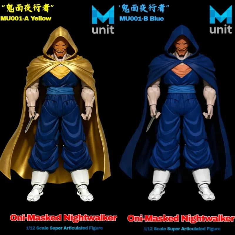MP Studio Vegito Figure Dragon Ball Super Saiyan God Vegito Oni-Masked Nightwalker  1/12 Action Figure Gift Collection Toy