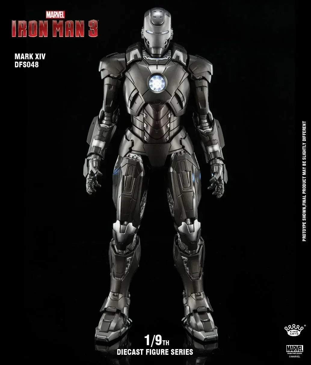 1:9 Mk8 Mk9 Mk11 Mk12 Mk13 Mk14 Marvel Iron Man Kingarts Ka Complete Alloy Toy Figure Assembled Collectible Model Gift Boy Deco